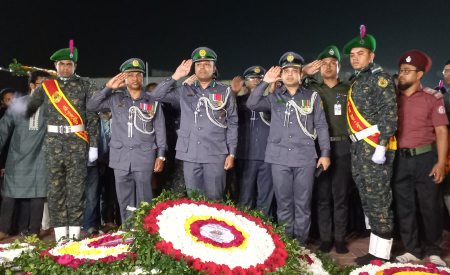 আনসার-ভিডিপি খুলনা রেঞ্জ শহিদ দিবস ও আন্তর্জাতিক মাতৃভাষা দিবস উদযাপন 