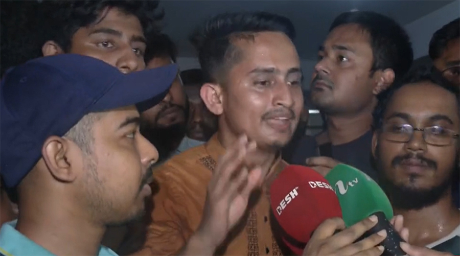 ডিবি থেকে মুক্ত হয়ে মুখ খুললেন সমন্বয়ক সারজিস আলম